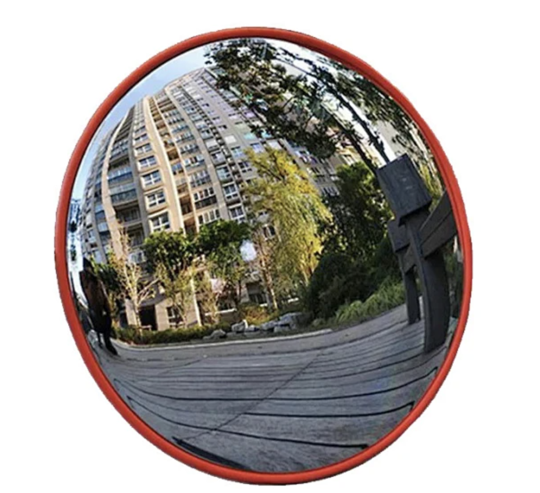 กระจกนูน PC ขนาดกลางทางเข้าที่อยู่อาศัย (80ซม.)