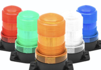 Lampu Strobo Kendaraan Dudukan Magnetis Tugas Berat 24V