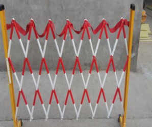 Foldable Temporary Construction Safety Barrier