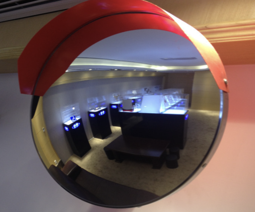 Miroir convexe industriel antidéflagrant