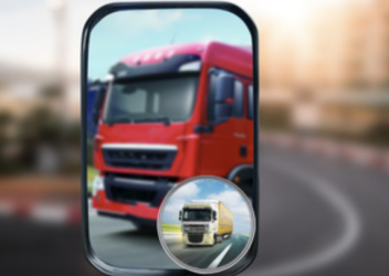 Rétroviseur convexe grand angle pour <span>camion</span> robuste