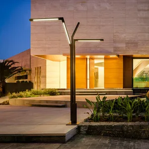 ไฟสวน LED Strip ที่ทันสมัยเรียบง่าย