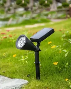 Solar Integrated Smart Lawn Light