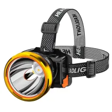 Portable Lightweight Head-Mounted Miner's Lamp