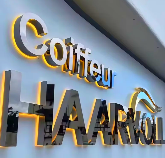 バックライトLEDチャネルレターサイネージ