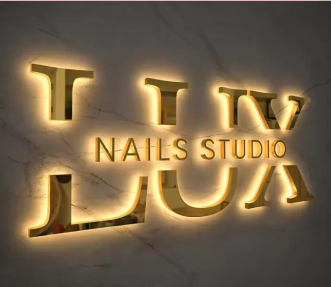 バックライトLEDチャネルレターサイネージ