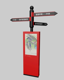 屋内インタラクティブタッチスクリーンWayfinding Signage
