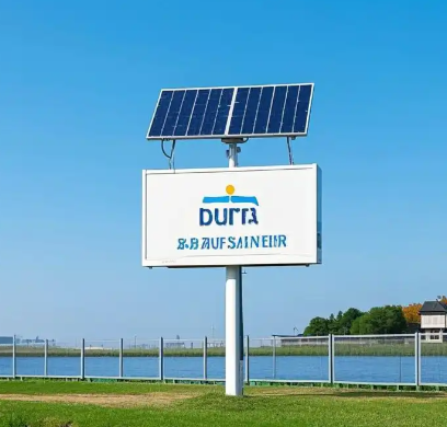 ソーラー発屋外エコ広告看板