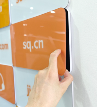 屋内磁気モジュラー広告のサイネージ