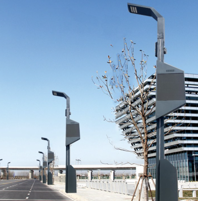 Pôle de signalisation de trafic intégré multifonctionnel Smart City