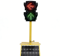 Retractable Temporary Emergency Traffic Signal Pole