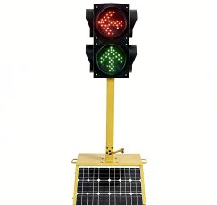 Retractable Temporary Emergency Traffic Signal Pole