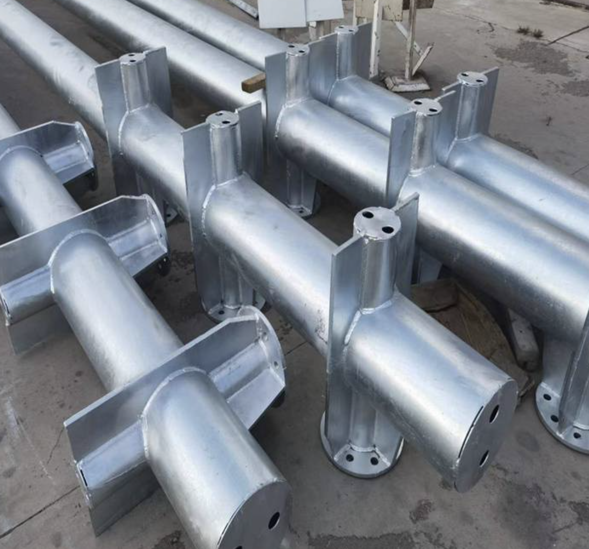 Tiang Sinyal Meruncing Baja Tahan Karat 304