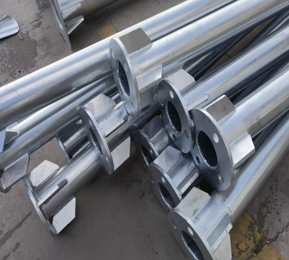 Tiang Sinyal Meruncing Baja Tahan Karat 304