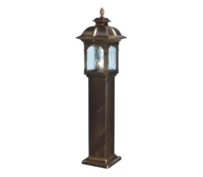 Vintage Cast Aluminum Outdoor Lawn Light