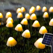 Solar Mushroom-Shaped Kids Friendly Lawn Light