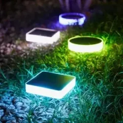 Solar RGB Color-Changing Lawn Light