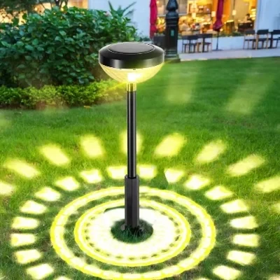 Solar RGB Color-Changing Lawn Light