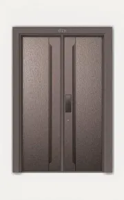 High-End Smart Face Recognition Armored Entry Door