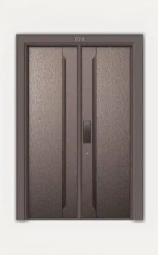 High-End Smart Face Recognition Armored Entry Door