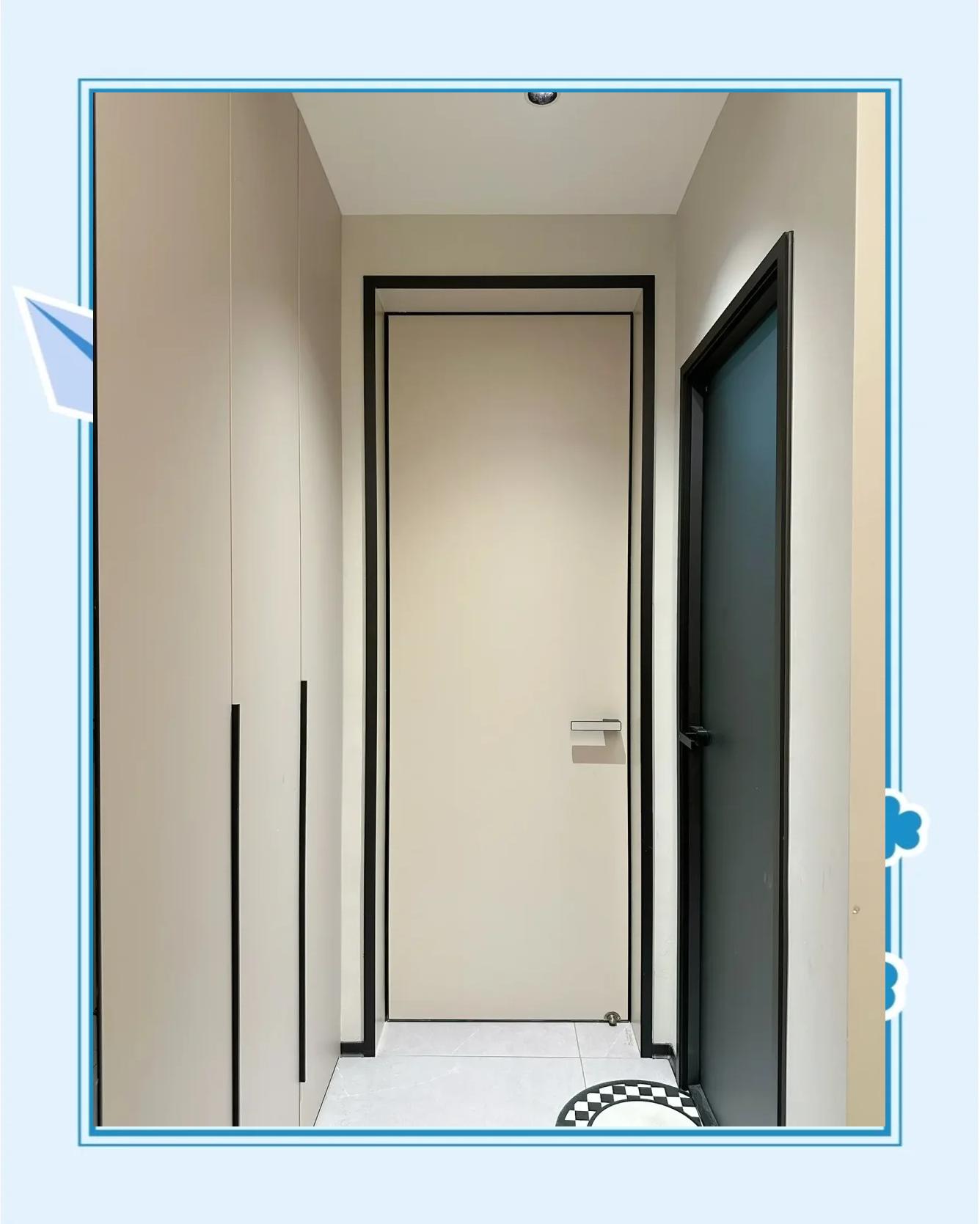 Minimalist Aluminum-Wood Composite Luxury Entry Door