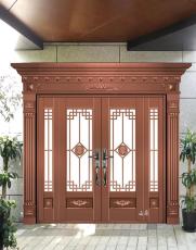 Vintage Brass Entry Door for Country Villas