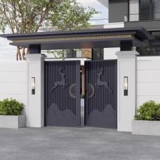 Custom Villa Double Entry Door