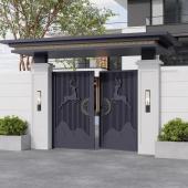 Custom Villa Double Entry Door