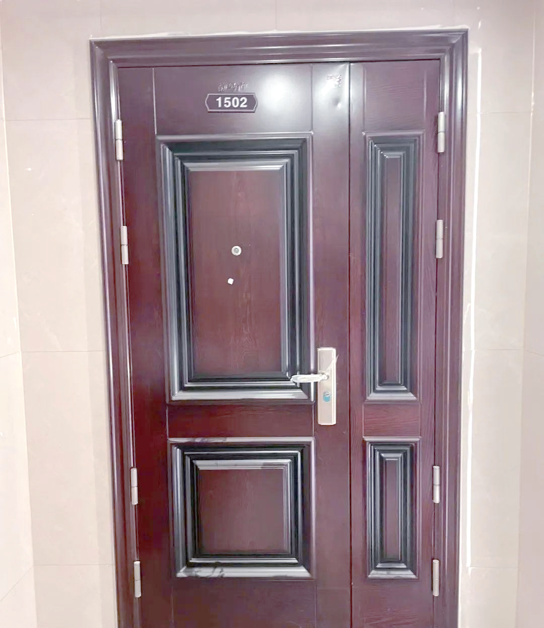 Economical Steel-Wood Entry Door for Rental Properties