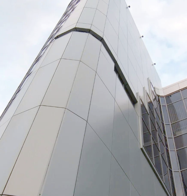 Standard Fluorocarbon Sprayed Aluminum Veneer Curtain Wall