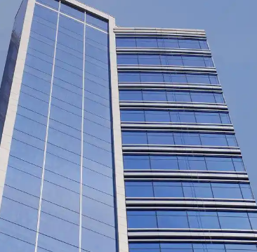 Tường lan can tấm ốp nhôm tích hợp quang điện