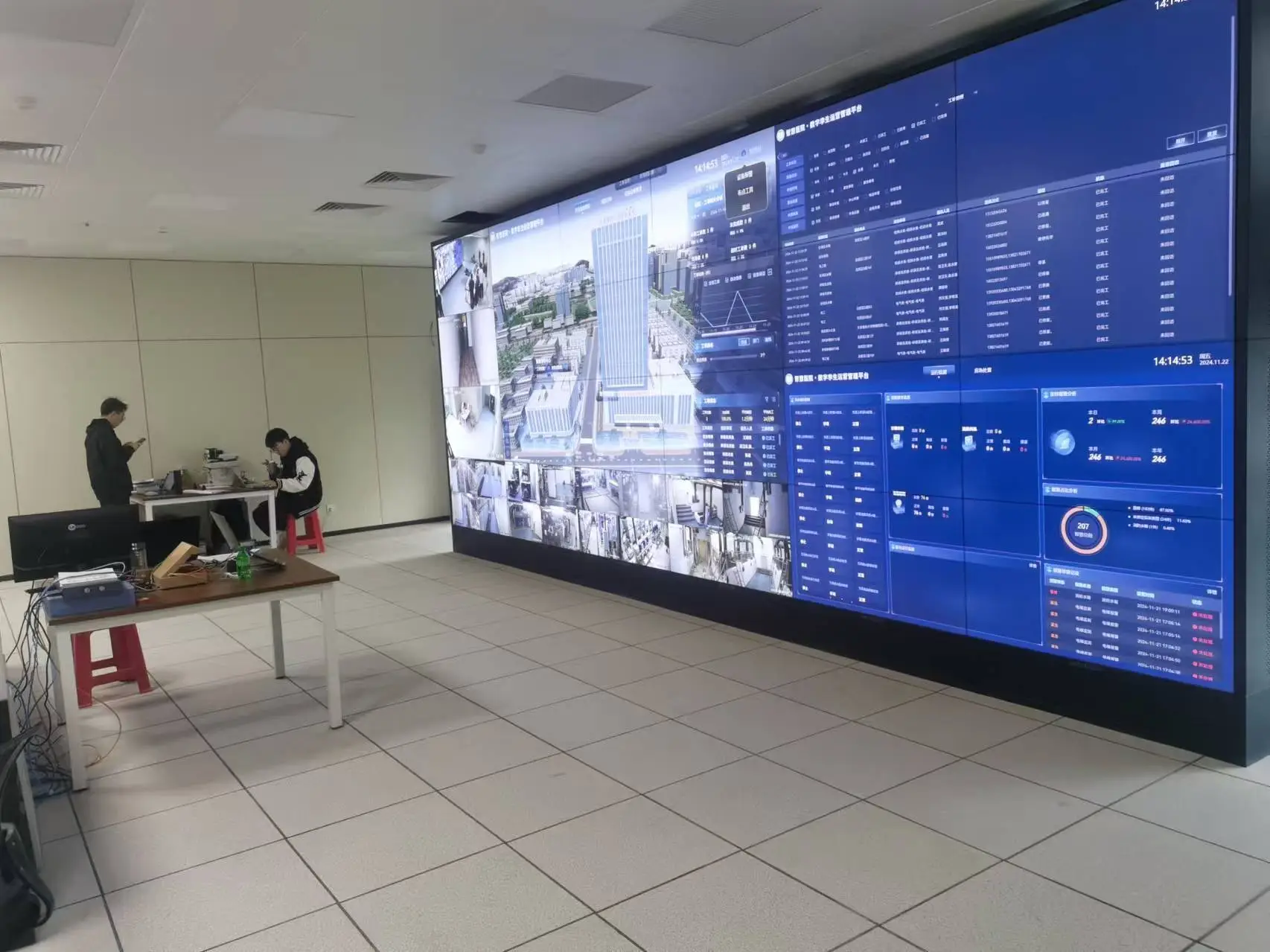 Building Automation Mimic Screen