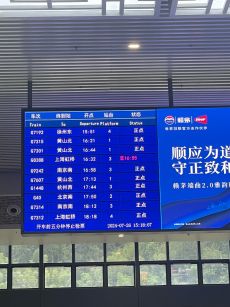 Railway Platform Mimic Screen