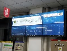 産業プロセスモニタリングLCDバックライト付きアナログ画面