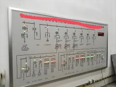 Industrial Power Dispatch LED Mimic Panel