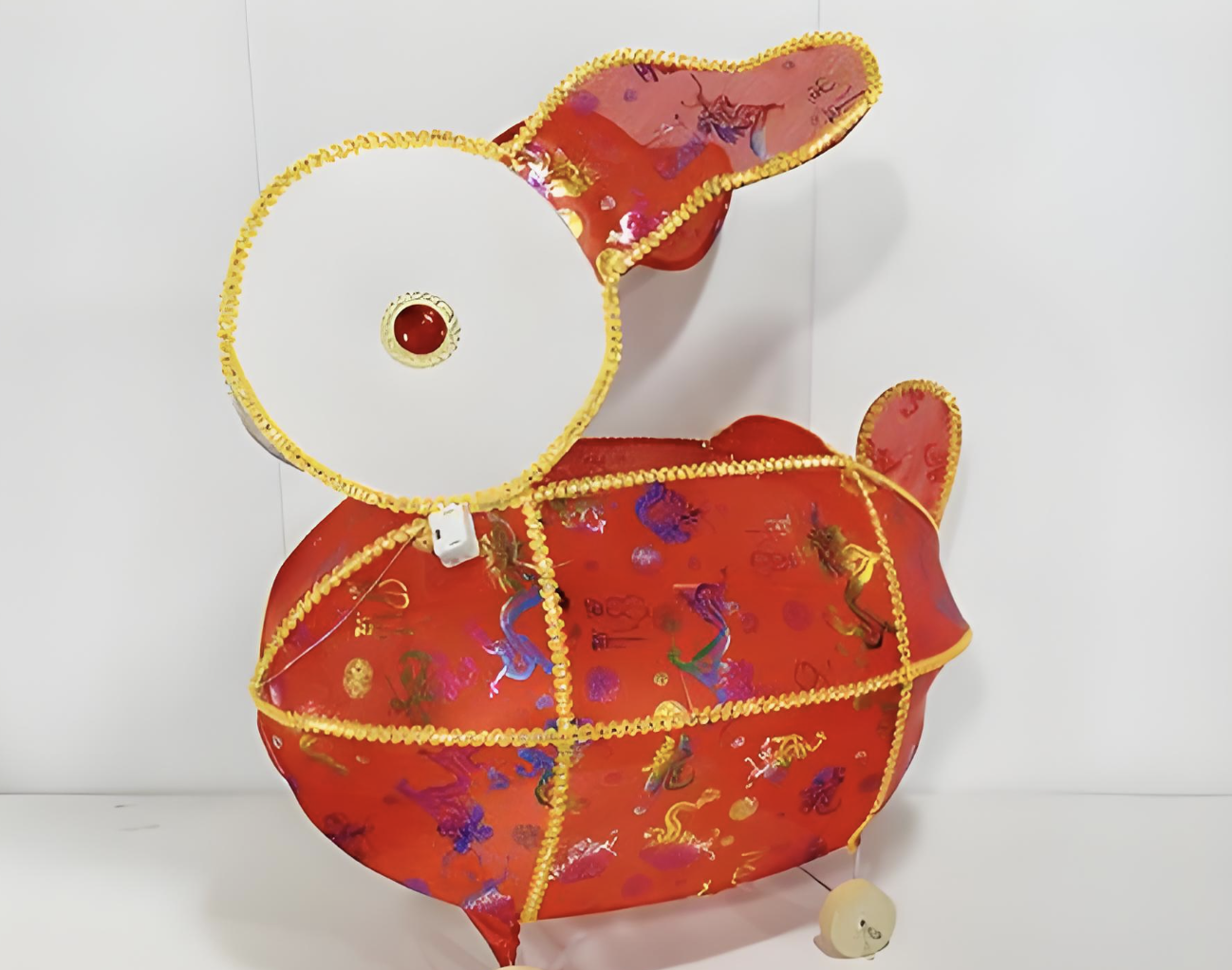 Kids' Pull-Along Rabbit Lantern