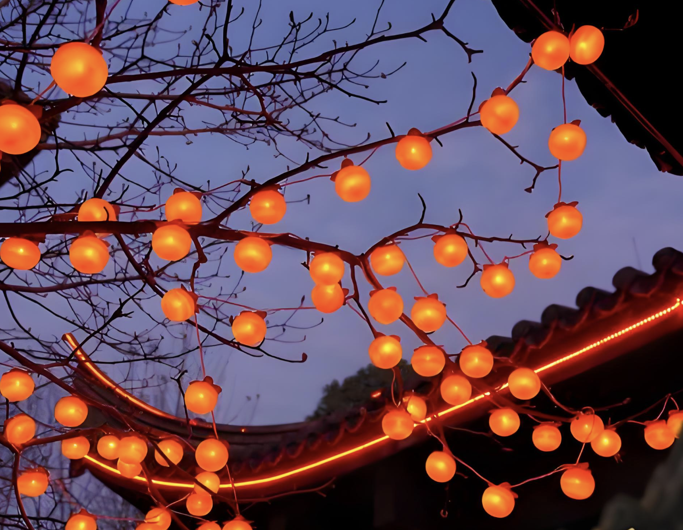 Outdoor Solar-Powered Waterproof Decorative Lantern