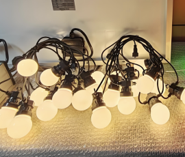 Set Lentera Dekoratif Tali LED RGB