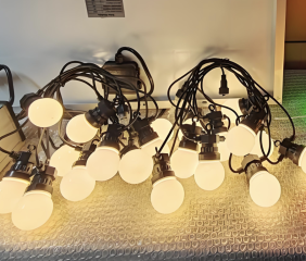 Set Lentera Dekoratif Tali LED RGB