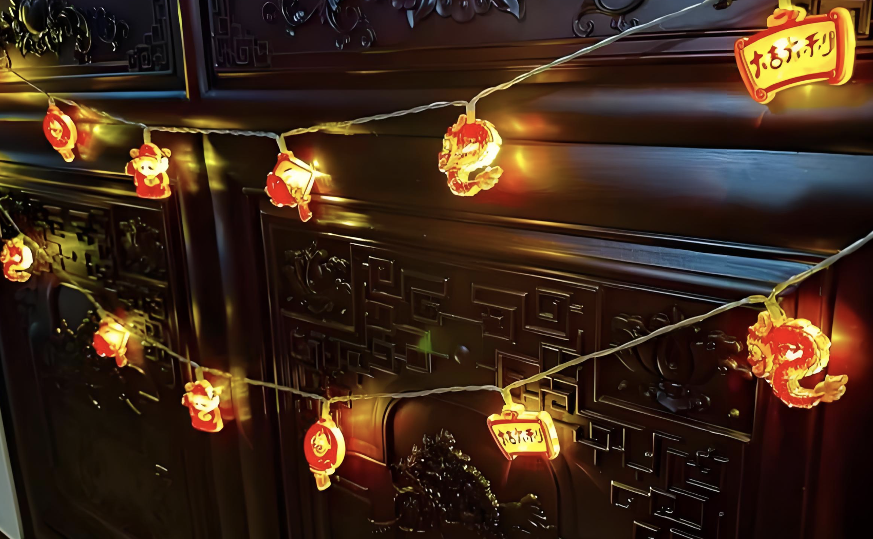 Tali Lentera Zodiak LED Kustom (Edisi Komersial)