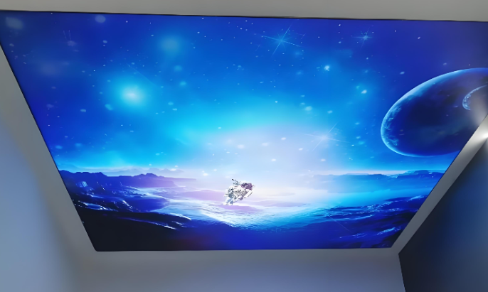 凹型天井LEDライトボックス