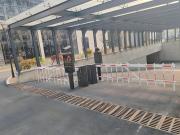 湾曲したアーム住宅用コミュニティバリアゲート