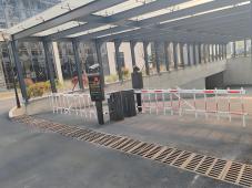 Curved Arm Residential Community Barrier Gate