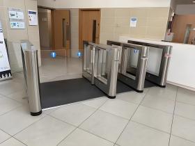 Biometric Pedestrian Flap Barrier Gate