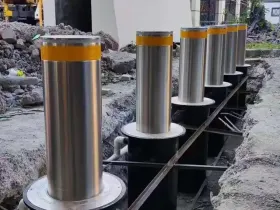 Anti-Terrorism Rising Bollard Barrier Gate