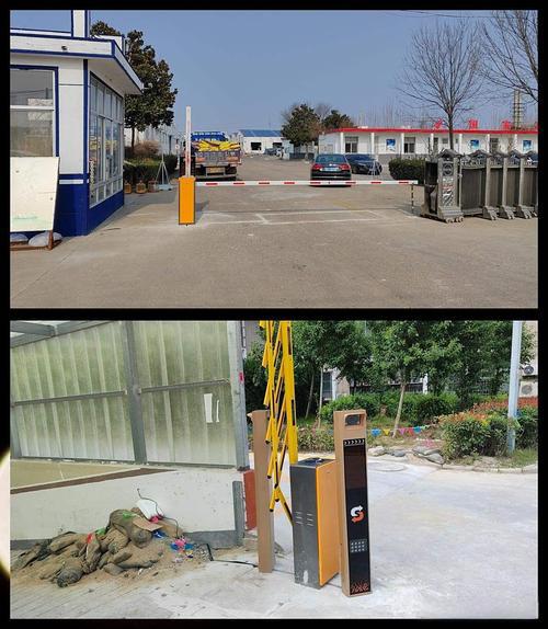 Gerbang Penghalang Perumahan Cerdas dengan Dukungan Bluetooth