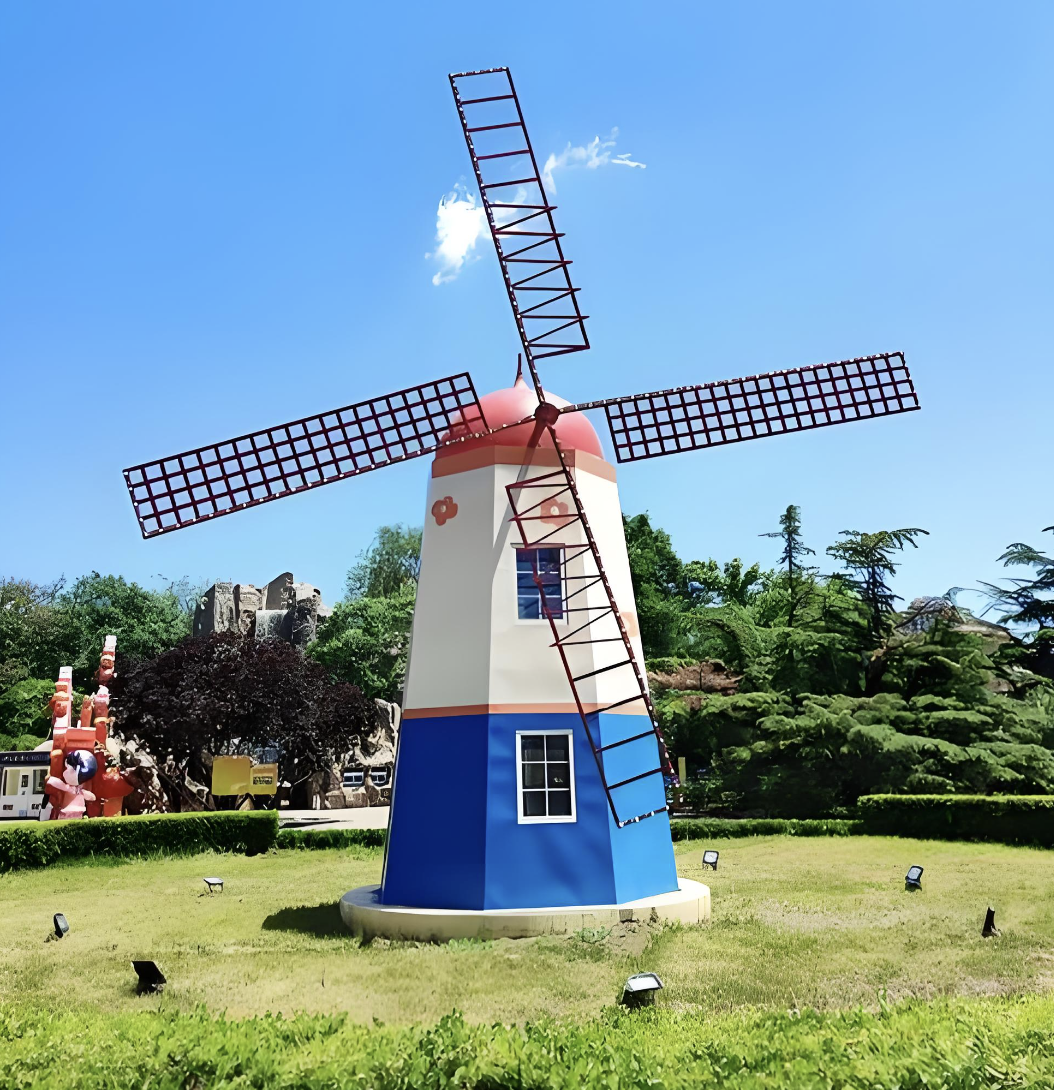 Dutch Electric Landscape Windmill for Amusement Parks