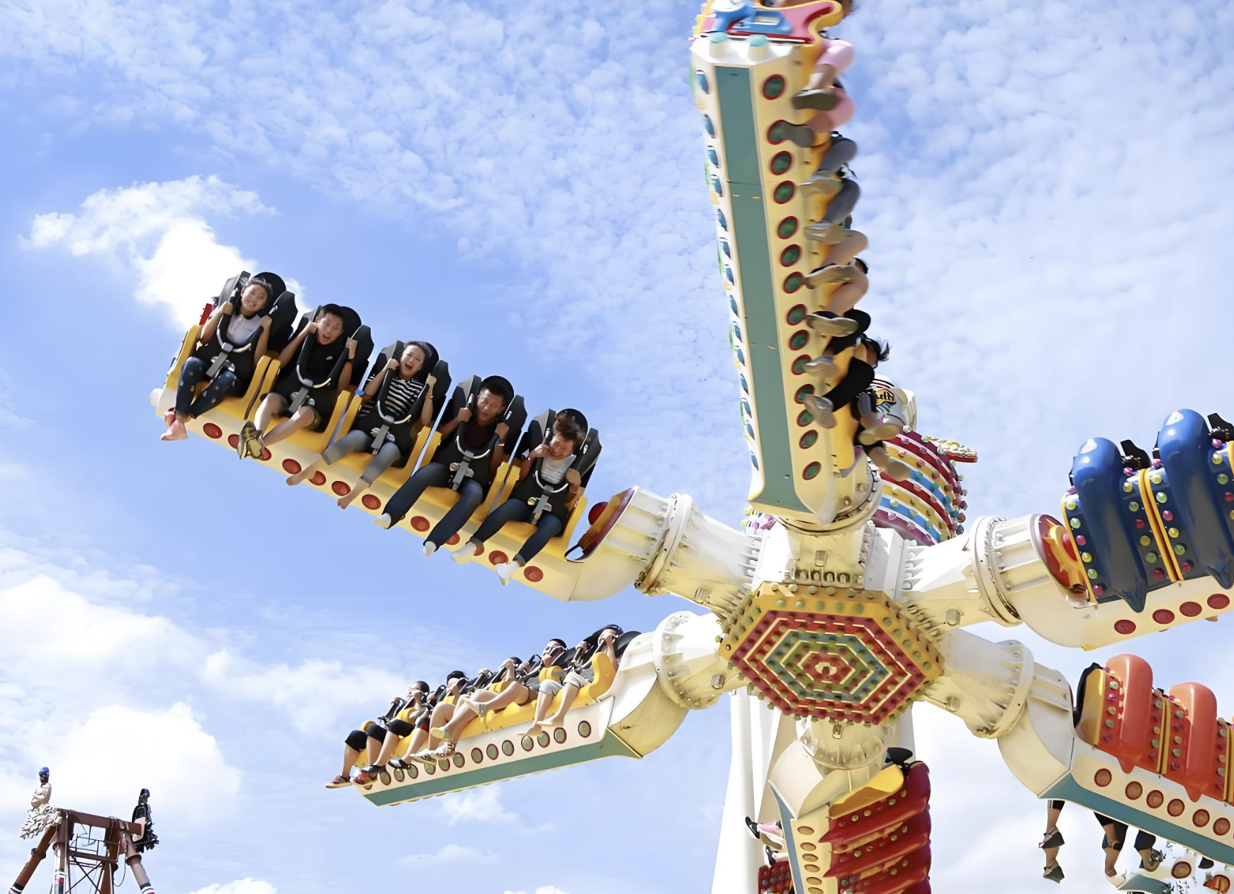 Extreme Sky Top Scan Windmill Ride