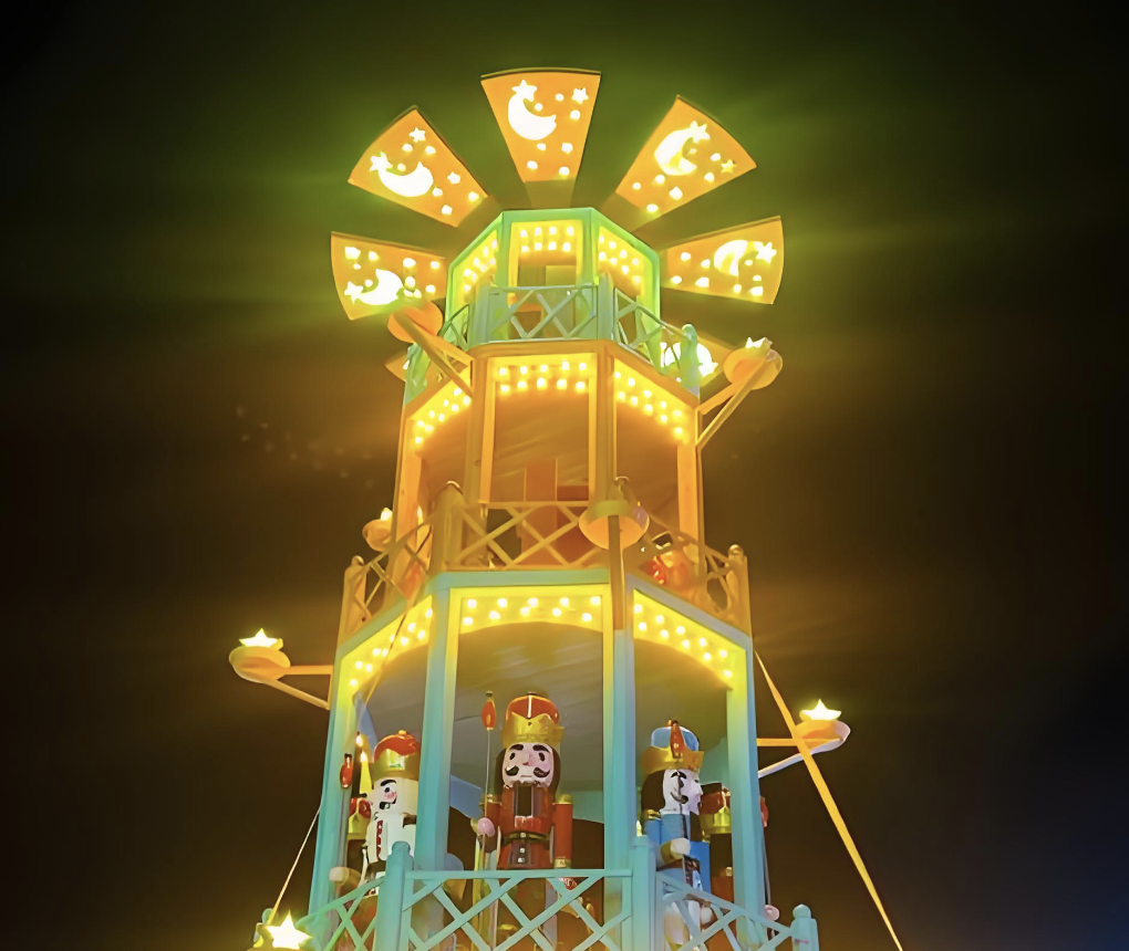 Lumière de nuit et effet sonore Windmill Ride