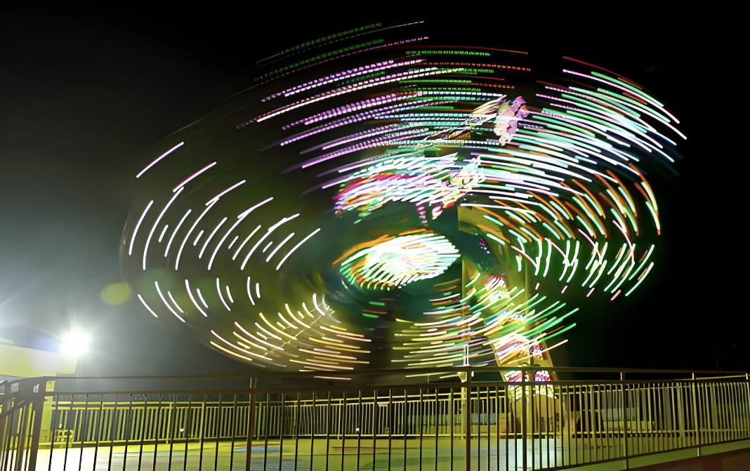 Lumière de nuit et effet sonore Windmill Ride